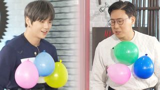 강다니엘 VS 이상민, 박력 가득 신개념 ‘고무줄 펜싱’